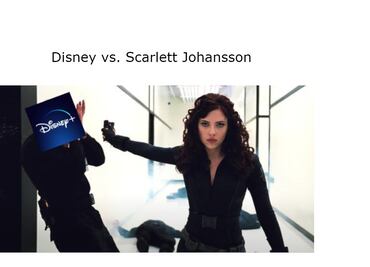 ¡Scarlett Johansson demanda a Disney! Los 10 mejores memes de esta batalla legal