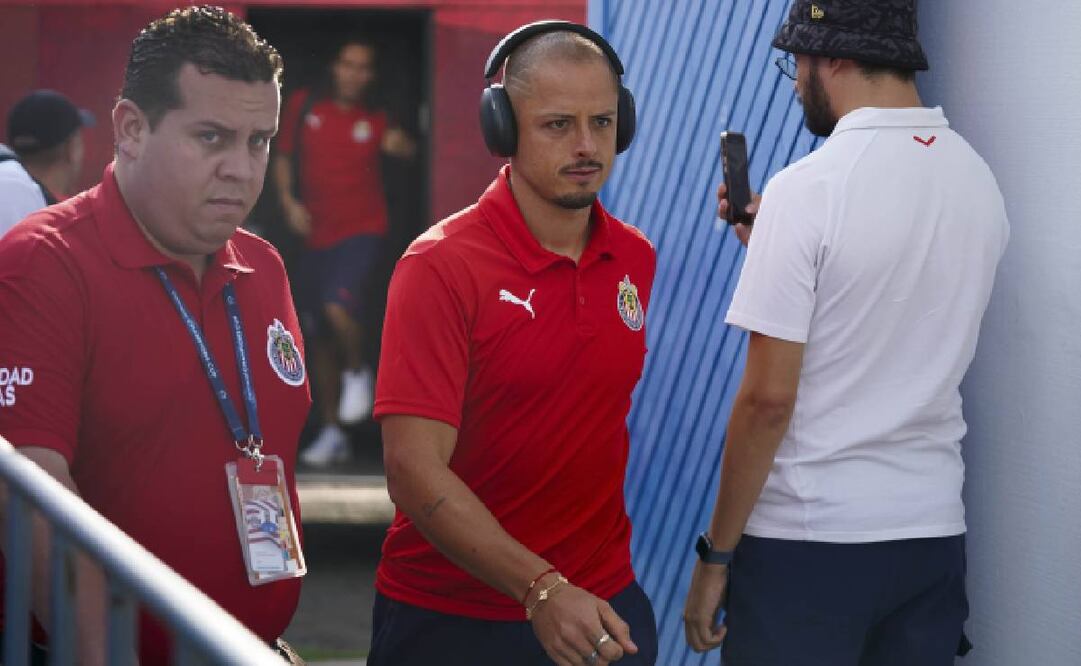 Chicharito Hernández será titular en el juego de Chivas ante Querétaro por la Jornada 3 del Apertura 2024. Foto: Imago7