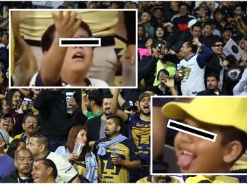 ¡Rivalidad desde la infancia! Niños protagonizan 'pique' en el Pumas-América