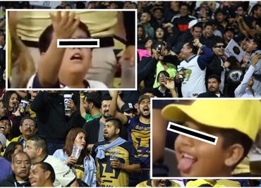 ¡Rivalidad desde la infancia! Niños protagonizan 'pique' en el Pumas-América