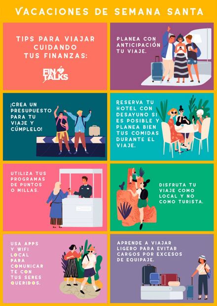 Tips para que te vayas de vacaciones y no te quedes sin dinero