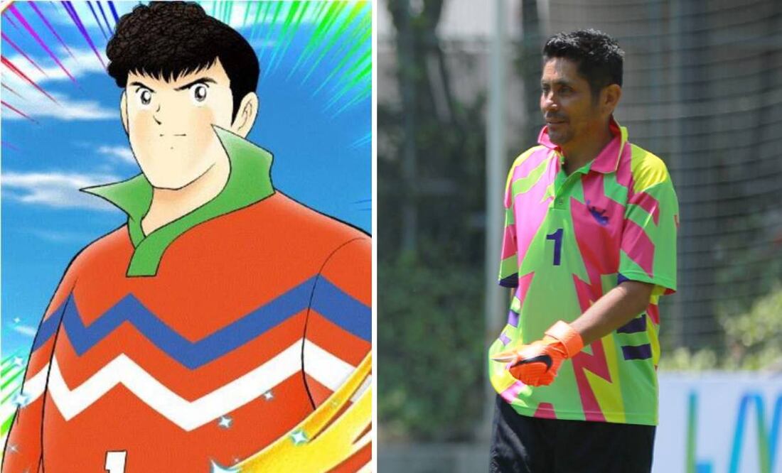 Ricardo Espadas, personajes de Supercampeones, está inspirado en Jorge Campos. Foto: Especial