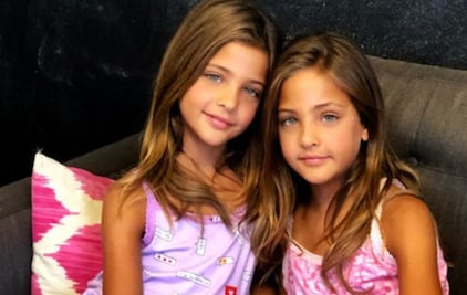 Estas gemelas son consideradas las niñas más bellas del mundo