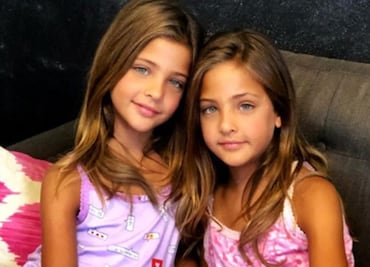 Estas gemelas son consideradas las niñas más bellas del mundo