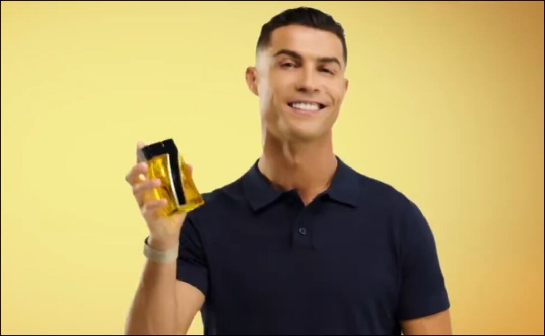 Cristiano Ronaldo lanzó su nueva fragancia - Foto: Captura de pantalla