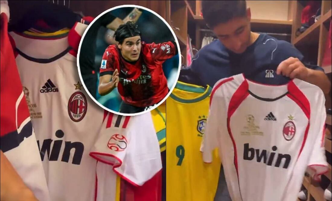 ¿'Cone' Brizuela dio pistas sobre el futuro fichaje de Luka Romero con las Chivas? FOTO: Captura