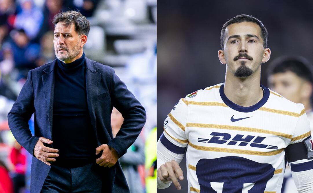 Gustavo Lema y Bennevendo con Pumas, durante el Clausura 2025 - Fotos: Imago7