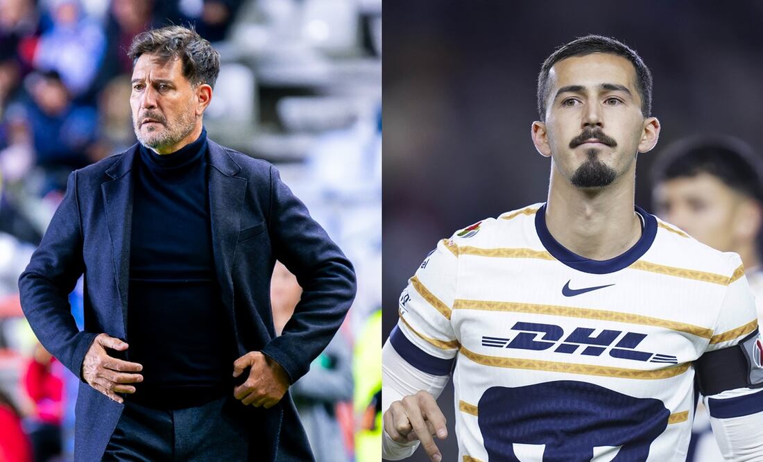 Gustavo Lema y Bennevendo con Pumas, durante el Clausura 2025 - Fotos: Imago7