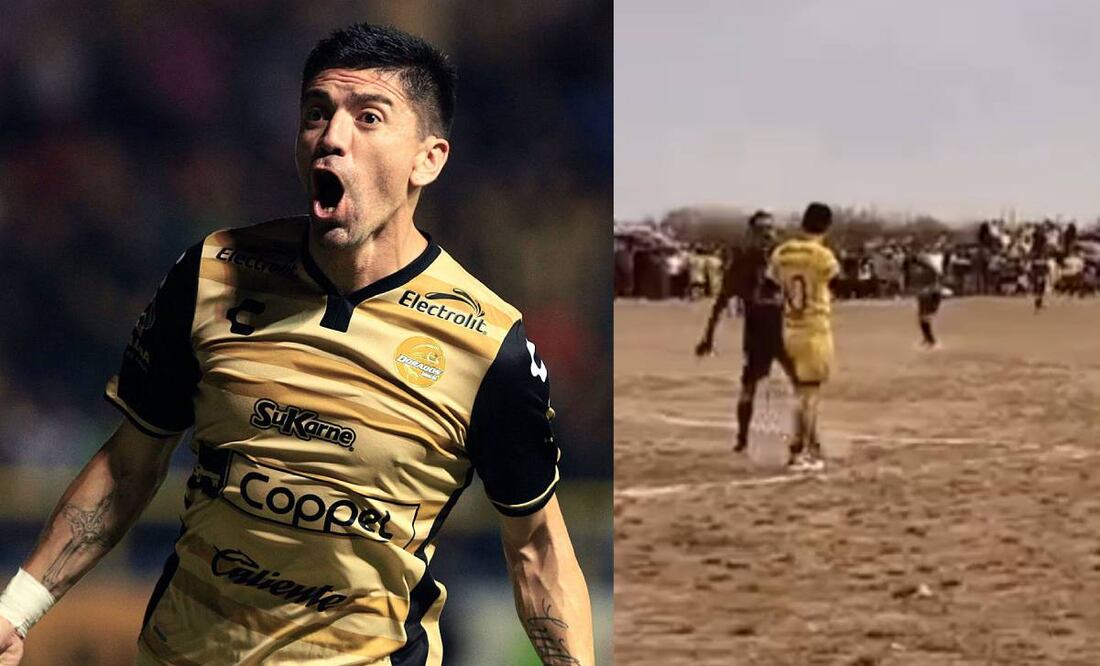 Mancilla se agarró a golpes con otro jugador y por poco y termina en pelea campal. Foto: Especial.