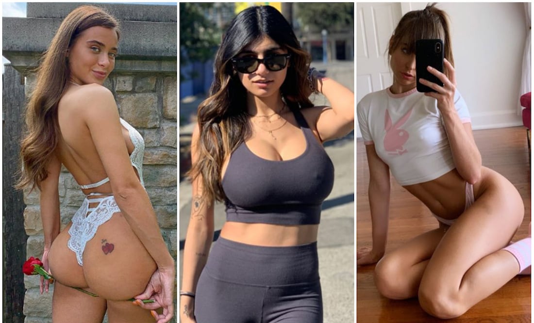 Foto: Instagram @lanarhoades/@miakhalifa/@titsoutkickedout