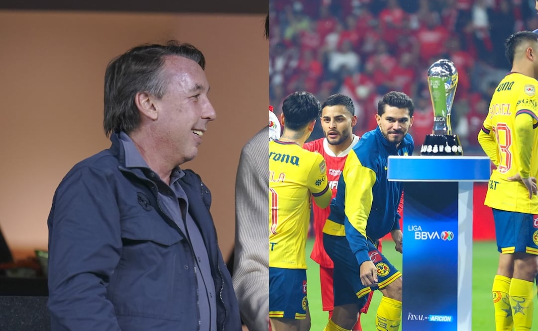 Emilio Azcárraga en el Estadio Azteca y América durate la Gran Final del Clausura 2025 - Fotos: Imago7