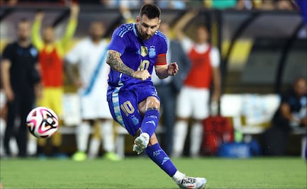 Lionel Messi brilló con doblete en victoria de Argentina sobre Guatemala