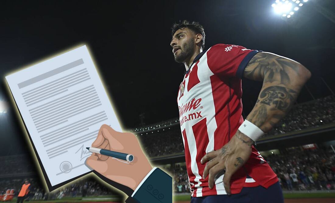 Alexis Vega buscará liberar su contrato con las Chivas por el mal trato que le han dado. Foto: Imago7