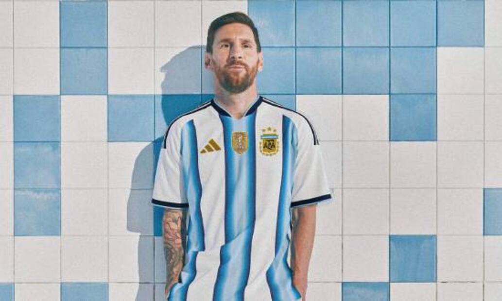 Esta sería la playera de local de Argentina para el Mundial de 2026. Foto: Especial