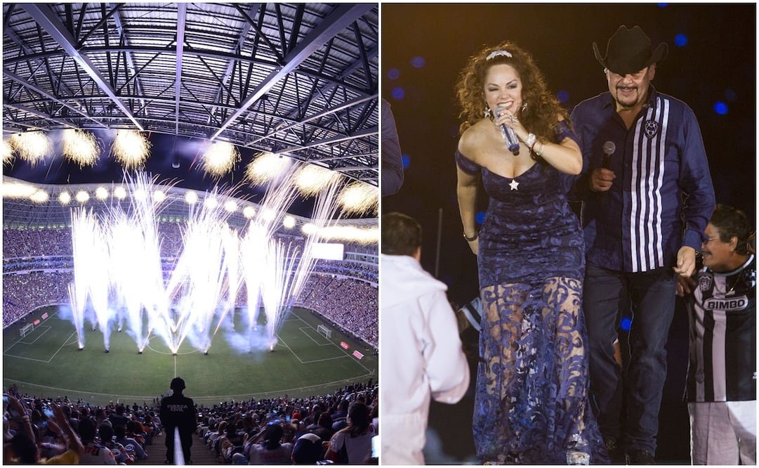 Rayados presumió su show en el estadio BBVA - Foto: Rayados