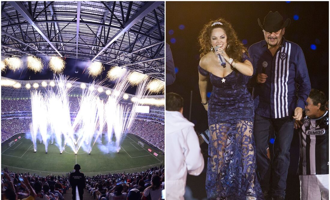 Rayados presumió su show en el estadio BBVA - Foto: Rayados