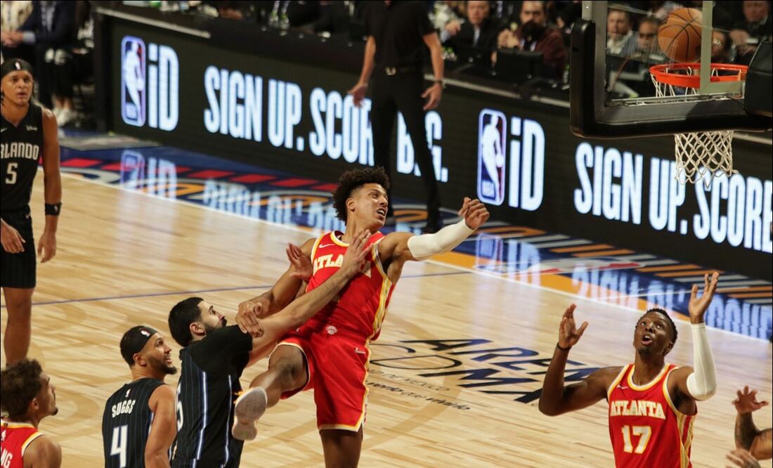 Victoria de Hawks sobre Orlando en CDMX - Foto: Carlos Mejía / EL UNIVERSAL