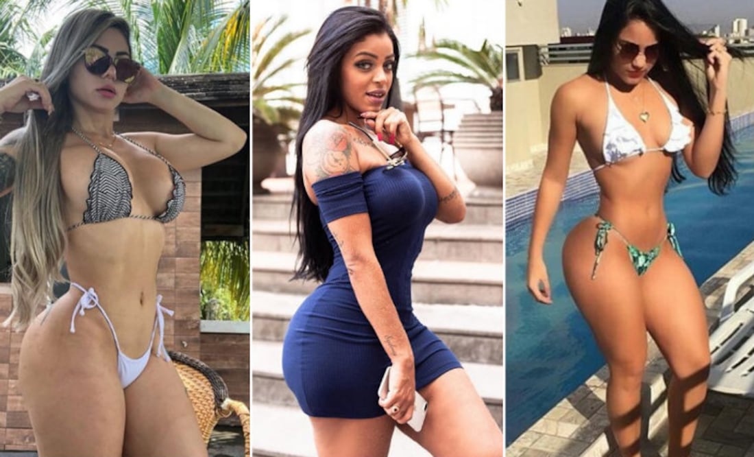 Fotos: Instagram @brasileiras_tops / @stephaniesilveiraoficial / @bonitasbrasilenass
