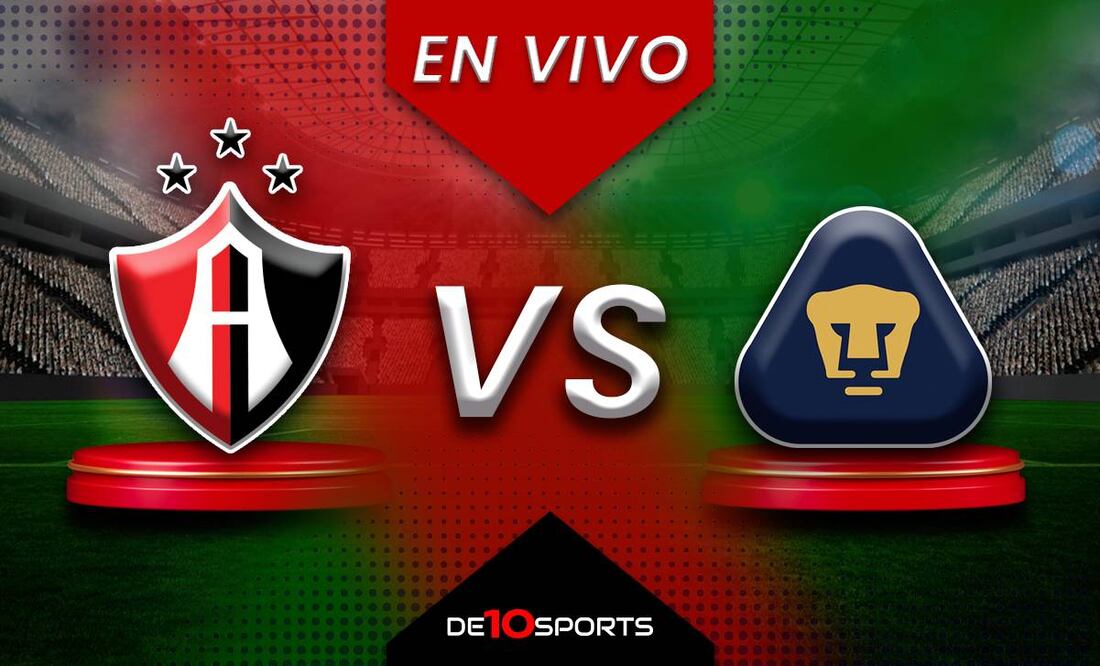Atlas vs Pumas EN VIVO. Juego ONLINE Jornada 5 | Apertura 2024 Liga MX HOY