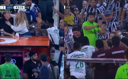 John Steven Mendoza protagoniza altercado con aficionado tras expulsión en partido contra Rayados