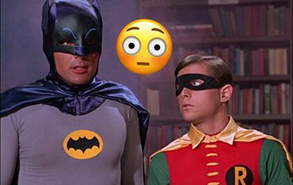 Batman y Robin tuvieron un singular problema con sus genitales
