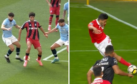 Raúl Jiménez es experto en dar asistencias de lujo: ya había hecho una de rabona con Benfica