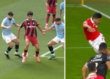 Raúl Jiménez es experto en dar asistencias de lujo: ya había hecho una de rabona con Benfica