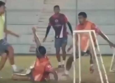 Sergio Ramos es criticado por casi lesionar a un compañero en un entrenamiento de Rayados