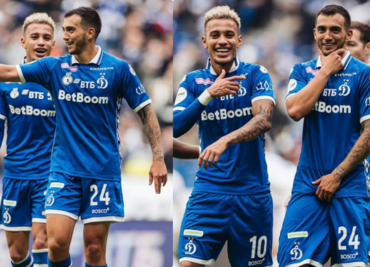 Luis Chávez anota un espectacular gol en la victoria del Dinamo Moscú; así se vivió el momento