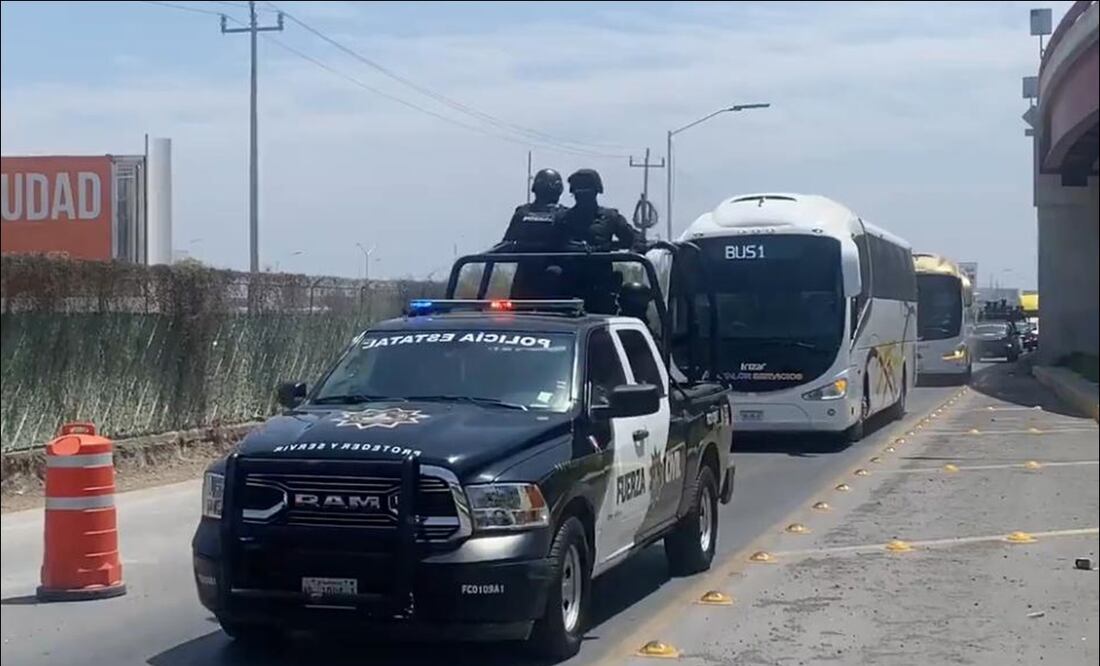 Lionel Messi ya está en México para jugar contra Rayados y fue recibido por un imponente operativo de seguridad / FOTO: X