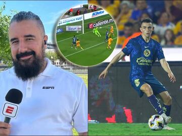 Álvaro Morales estalló en contra de Álvaro Fidalgo por su increíble falla en el duelo ante Tigres