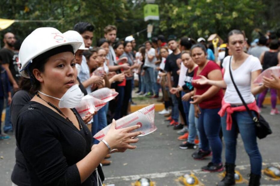 Los “apáticos Millennials” que tomaron a las calles para ayudar 