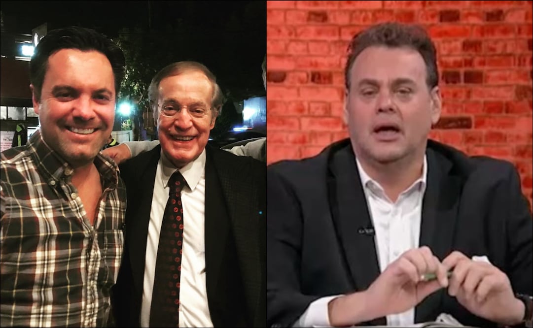 Hijo de José Ramón Fernández lanza contundente mensaje a David Faitelson. FOTOS: @juanpablofdz6 / @david_faitelson