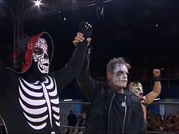La Parka volvió a los cuadriláteros con victoria en la Ciudad de México