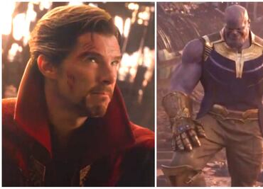 Doctor Strange y Thanos protagonizan el meme más loco de 'Infinity War'