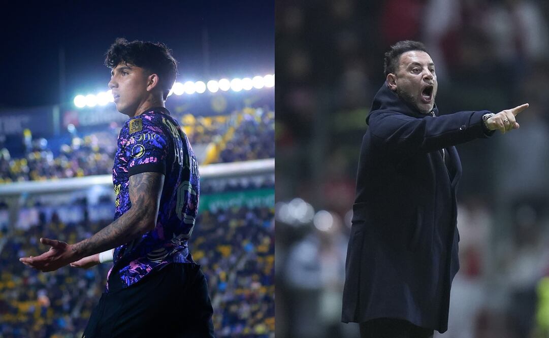 Kevin Álvarez y Antonio Mohamed durante el Clausura 2025 - Foto: Imago7