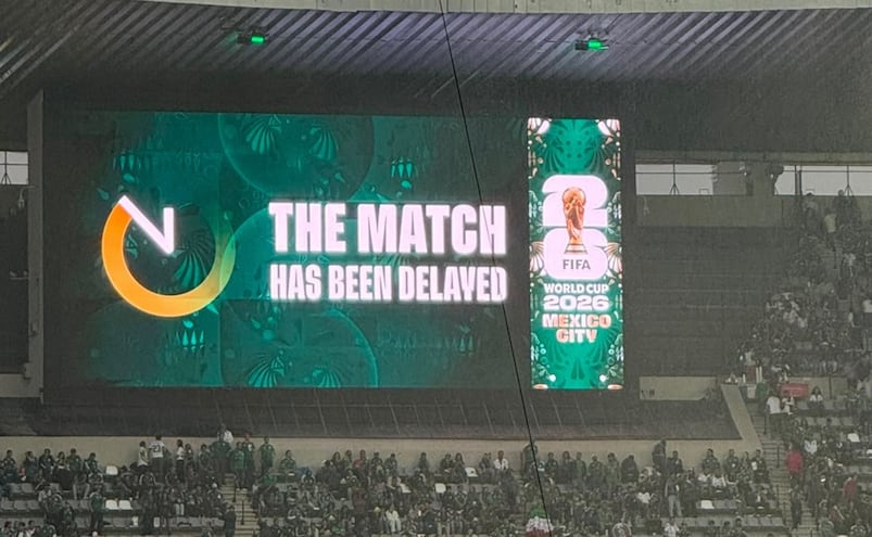 Partido de México vs Ecuador se retrasa por tormenta eléctrica en el estadio Ciudad de México 