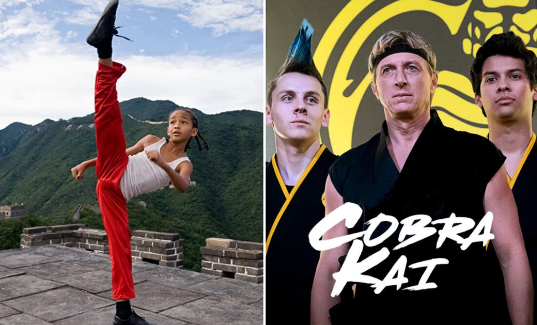 Fotos: The Karate Kid (Columbia Pictures) / Cobra Kai (Netflix)
