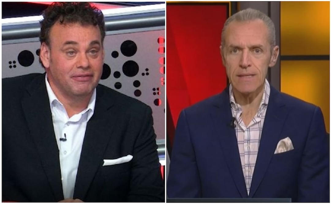 David Faitelson y Heriberto Murrieta - Foto: Especial