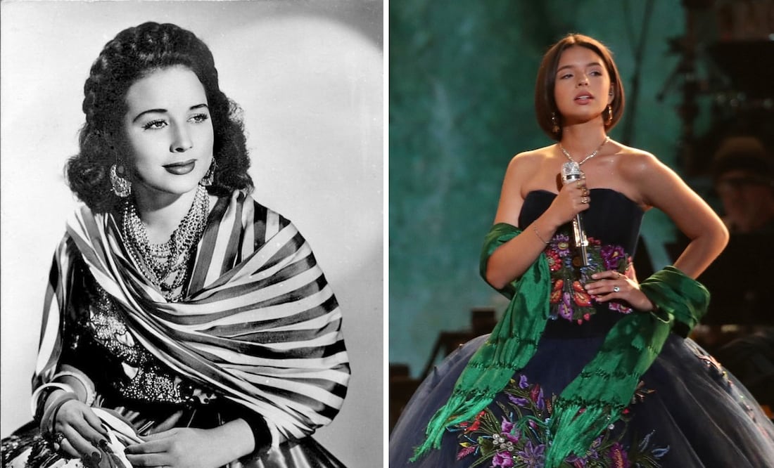 Fotos: Flor Silvestre de Archivo El Universal / Ángela Aguilar de  Matt Sayles/ AP