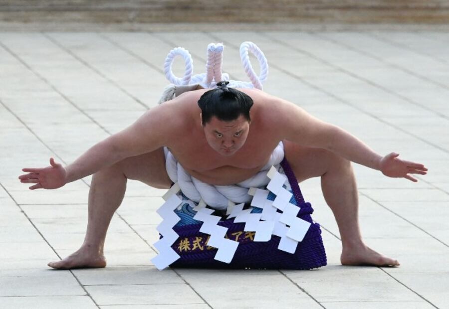 Él es Hakuho Sho, el mejor luchador de sumo de todos los tiempos 