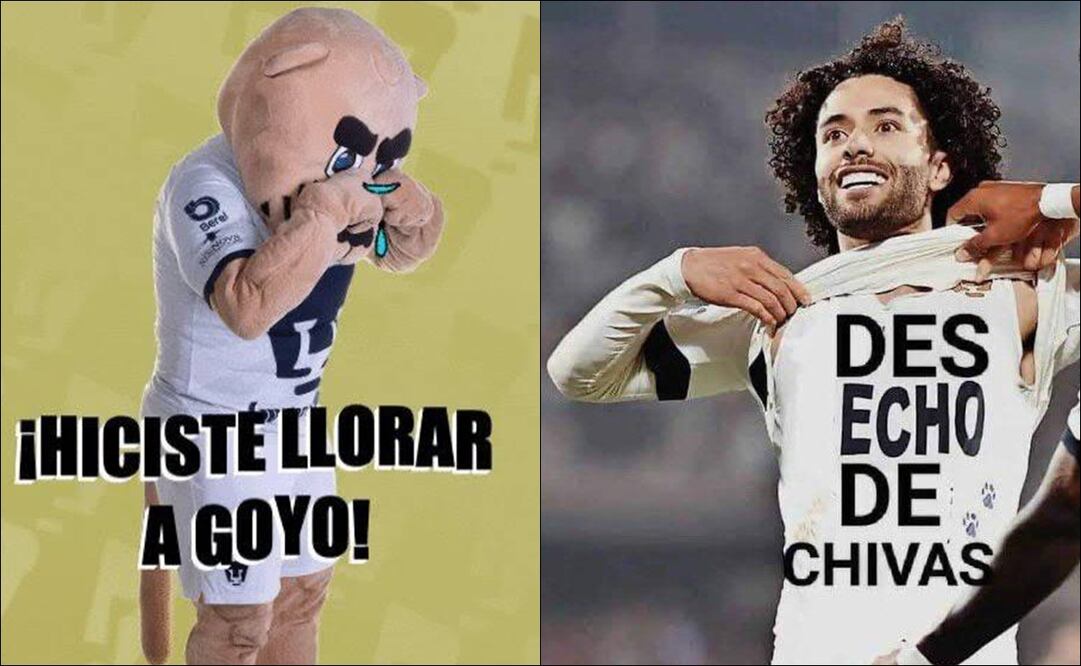 Pumas es blanco de los mejores memes tras ser humillado por Monterrey en los cuartos de final / FOTO: ESPECIAL