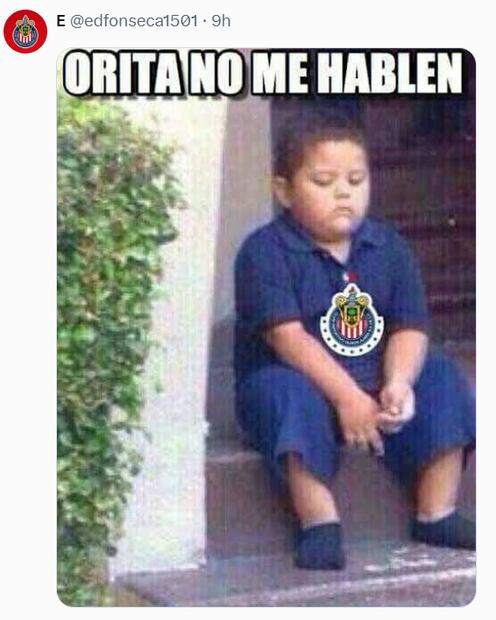 Los mejores memes de la derrota de Chivas ante Necaxa