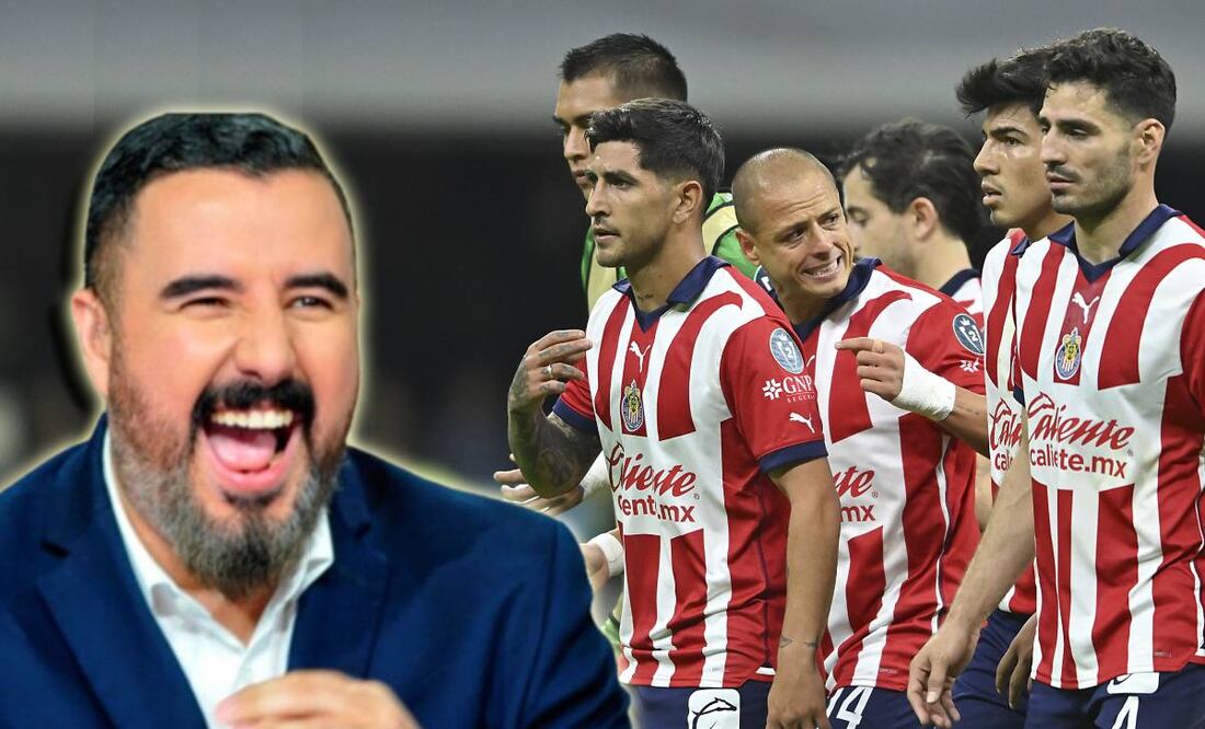 Álvaro Morales se burló de las Chivas por creer que le podían ganar al América. Foto: Especial