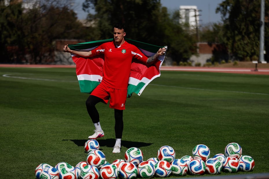 Surinam en entrenamiento, previo al repechaje para el Mundial de 2026 - Foto: Diego Simón Sánchez/EL UNIVERSAL