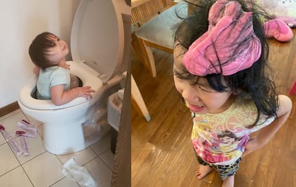 10 padres atrapados en cuarentena con las travesuras de sus hijos