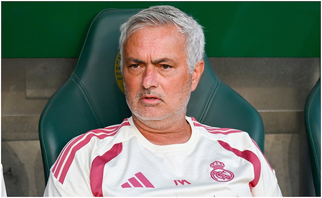 José Mourinho, entrenador del Real Madrid Foto: AP