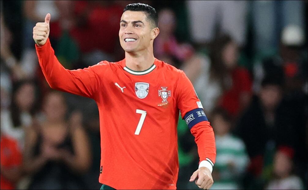 Cristiano Ronaldo se sinceró acerca de retirarse luego de jugar su sexta Copa del Mundo en 2026 / FOTO: AFP