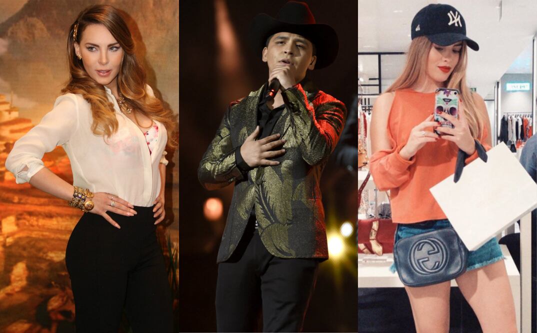Fotos: Belinda (Agencia EL UNIVERSAL/ Agustín Salinas) Christian Nodal (Chris Pizzello/Invision/AP) y María Fernanda Guzmán (Instagram @mfgm2)