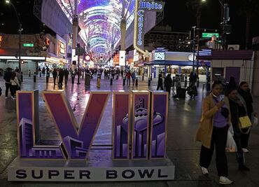 Mejora el clima en Las Vegas de cara al Super Bowl LVIII